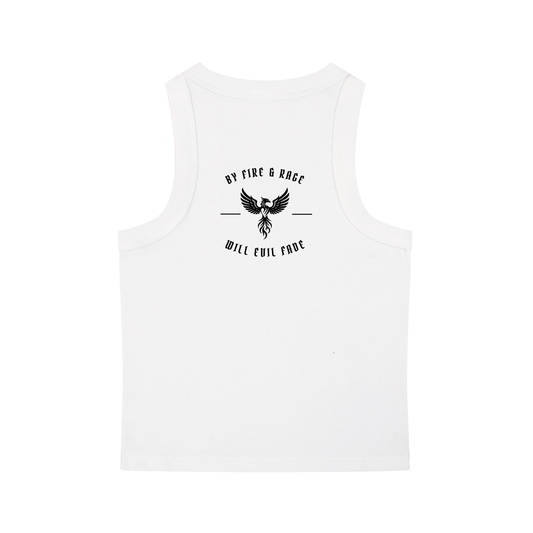 fire and rage - women's Tank Top