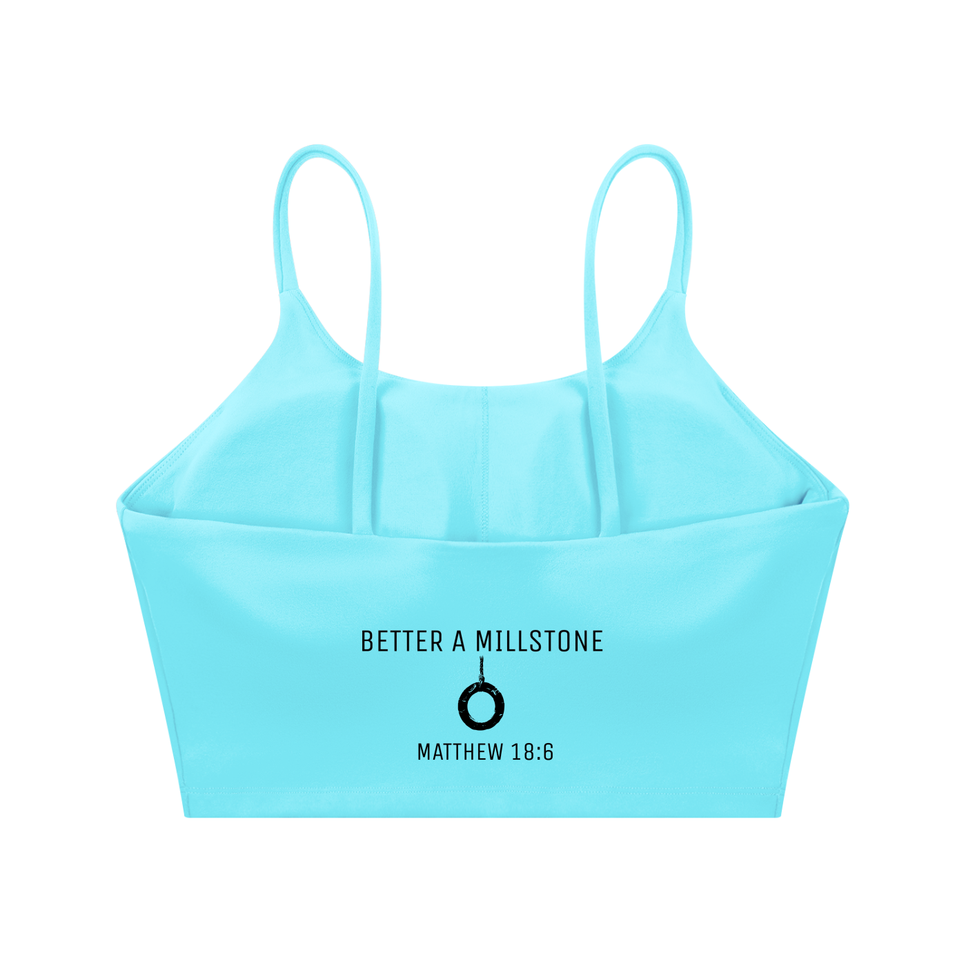 Better a millstone - Yoga Sports Bra