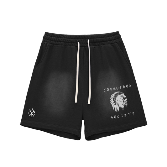 CONQUEROR SOCIETY - COTTON SHORTS