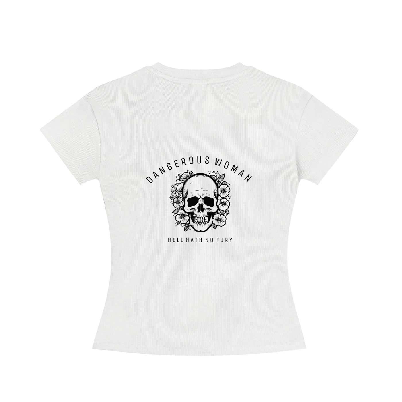 Dangerous woman Slim Fit Crewneck T-Shirt