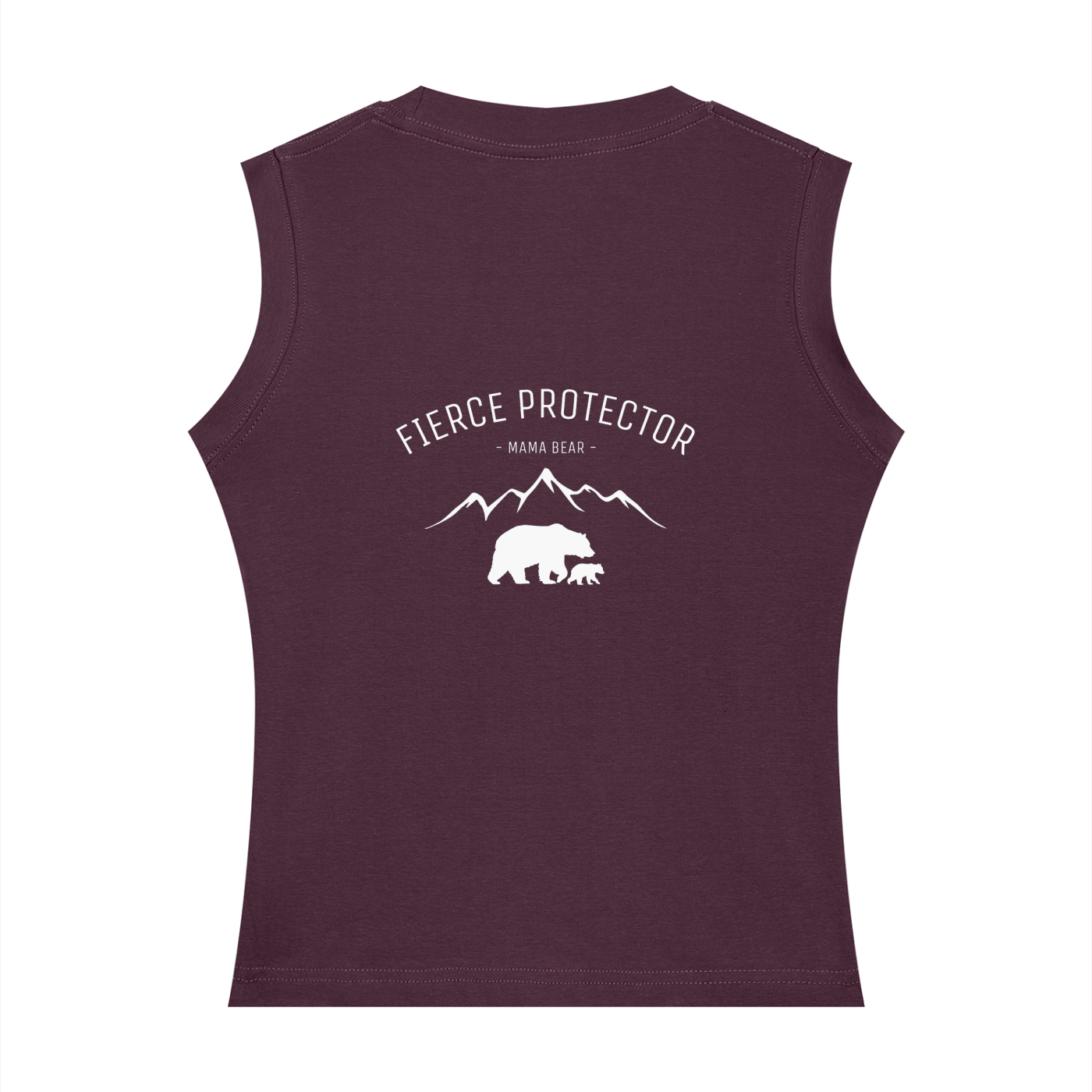 Mama bear - Women's Crewneck Tank Top