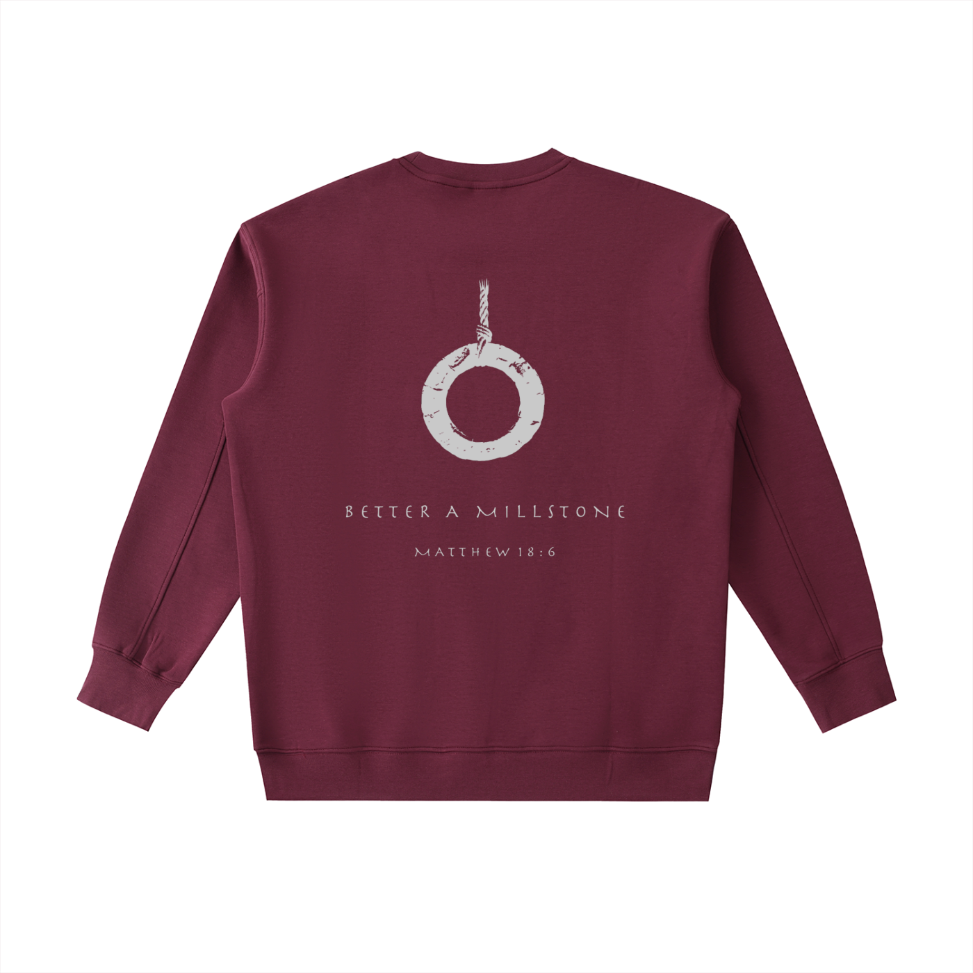 BETTER A MILLSTONE - CREW NECK