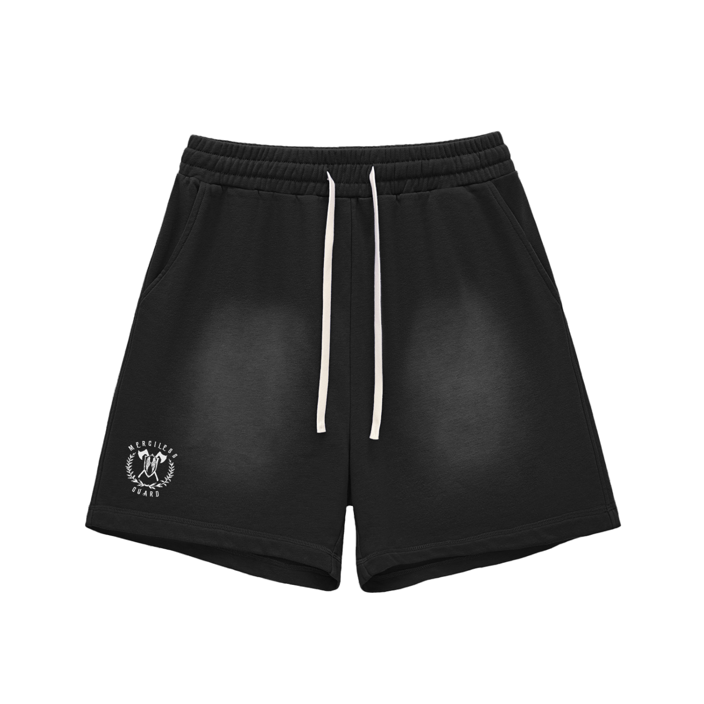Minimalist Emblem - FADED SHORTS