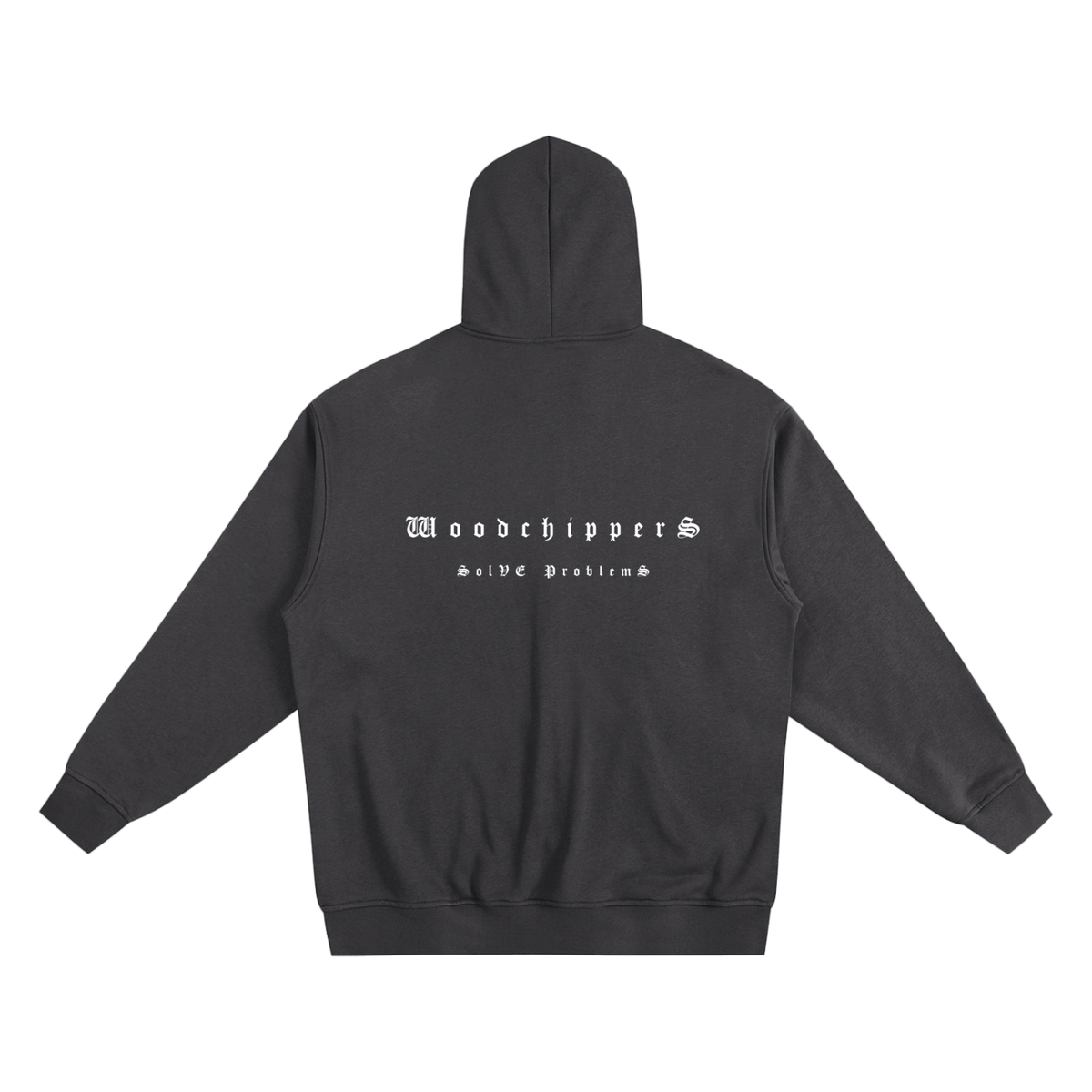 WOODCHIPPERS SOLVE PROBLEMS - ZIP UP HOODIE
