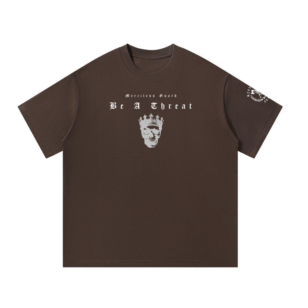 BE A THREAT - HEAVY COTTON TEE