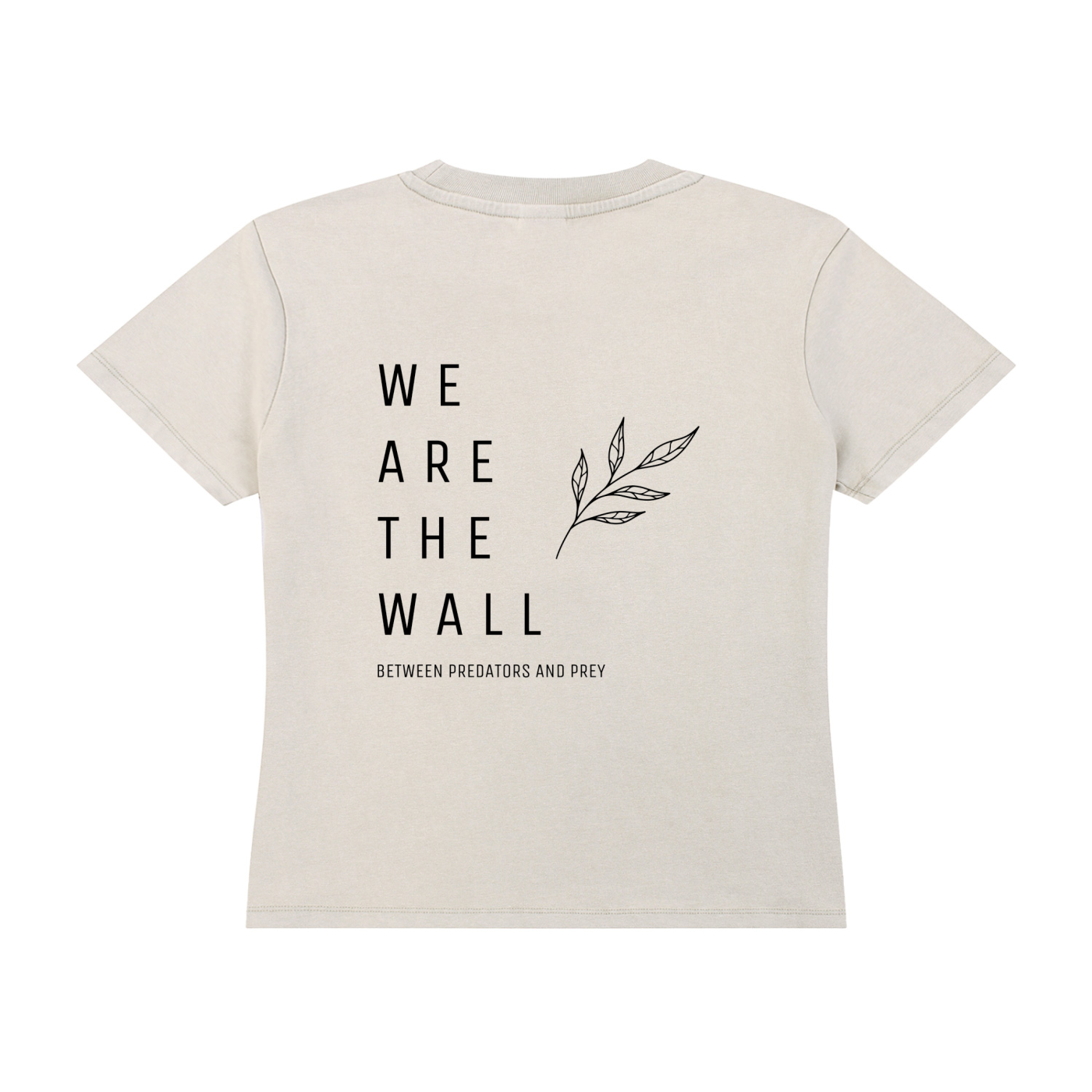 We are the wall - CROPPED TEE