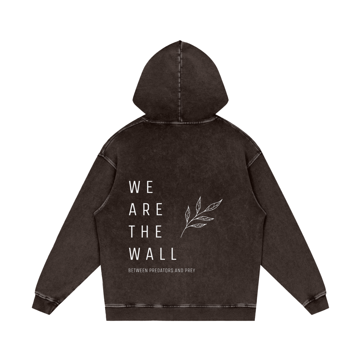 We are the wall - Pull over hoodie
