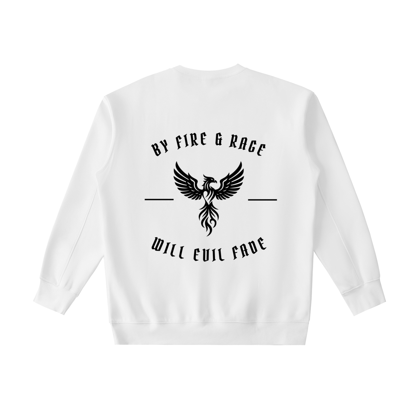Fire and rage - Crew neck