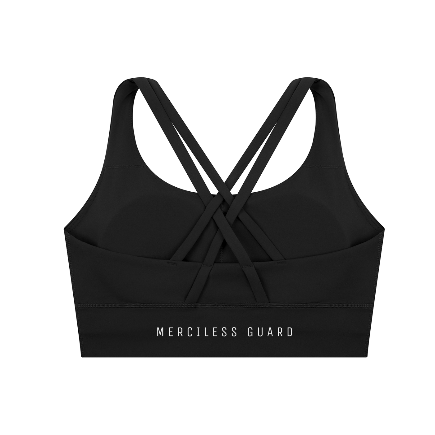 Merciless Guard - Strappy Criss-Cross Sports Bra