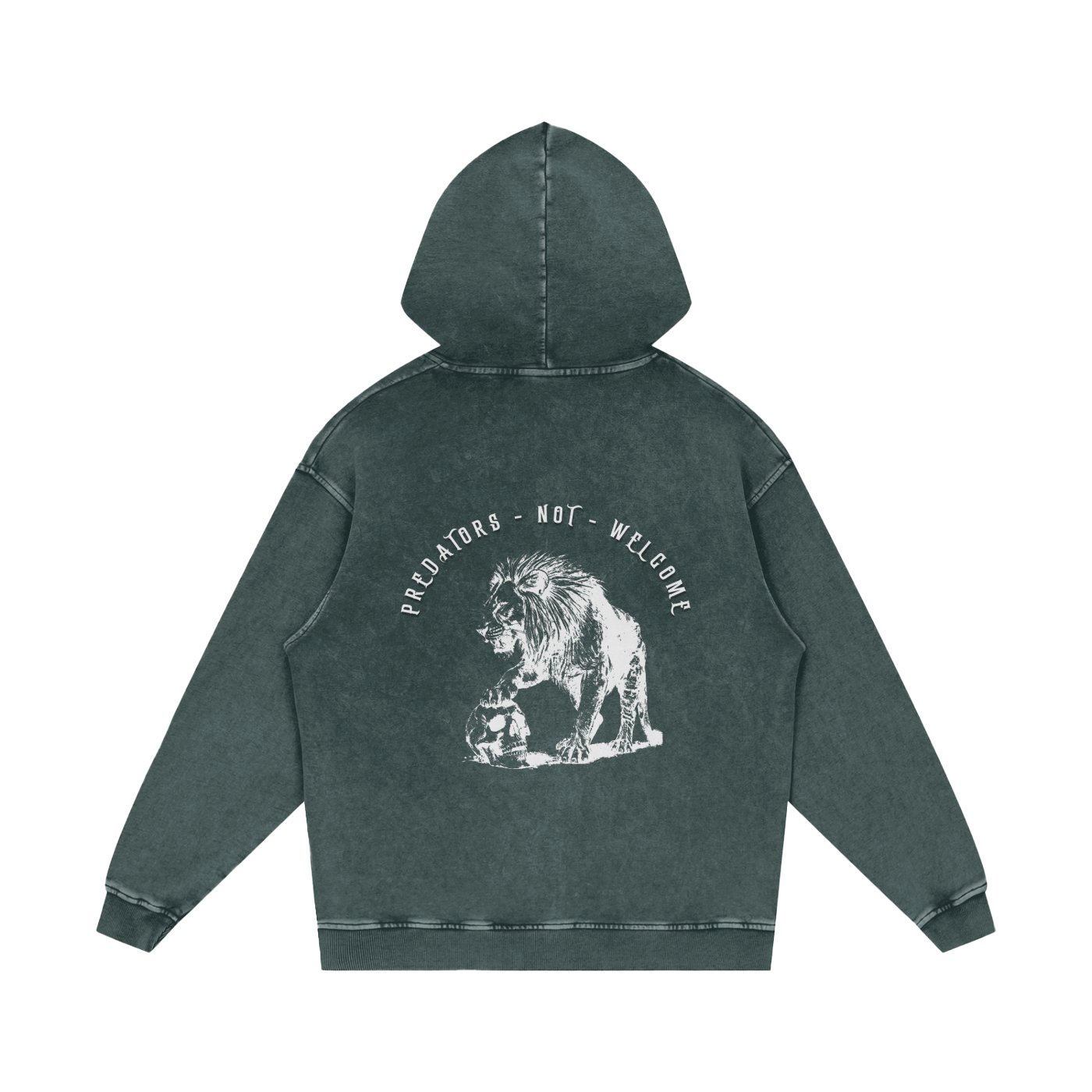 predators not welcome - pull over hoodie
