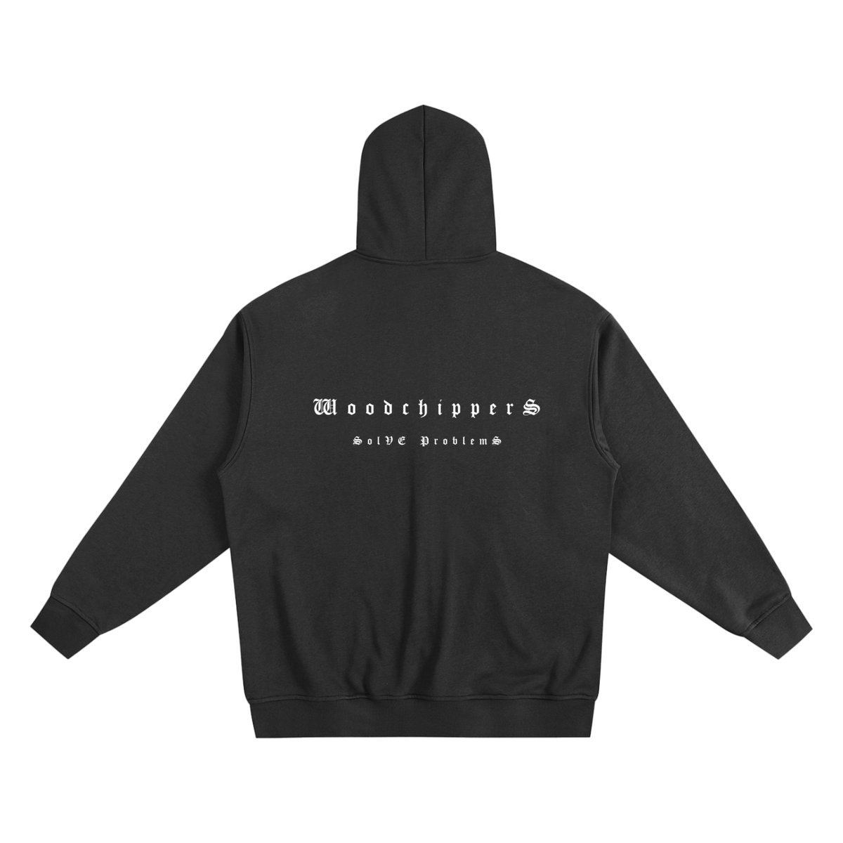 WOODCHIPPERS SOLVE PROBLEMS - ZIP UP HOODIE