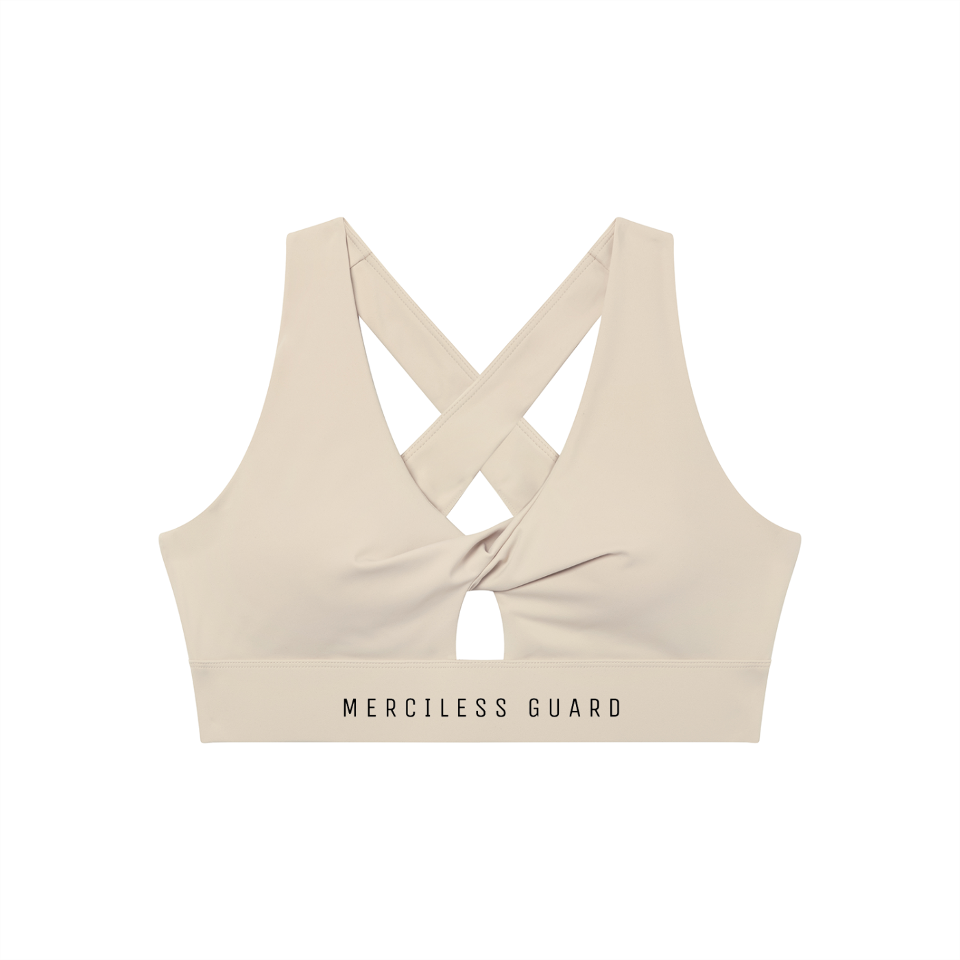Women's Twist Front V-Neck Sports Bra