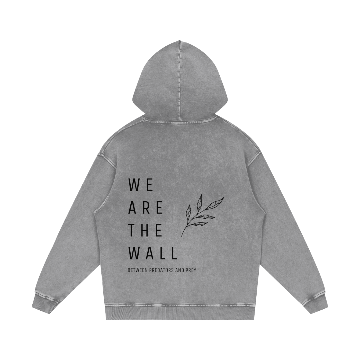We are the wall - Pull over hoodie