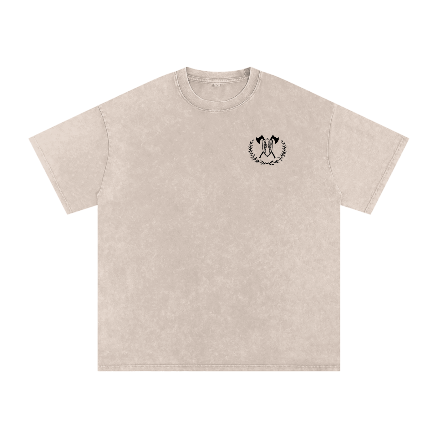 We are the wall - SNOW WASHED oversized tee