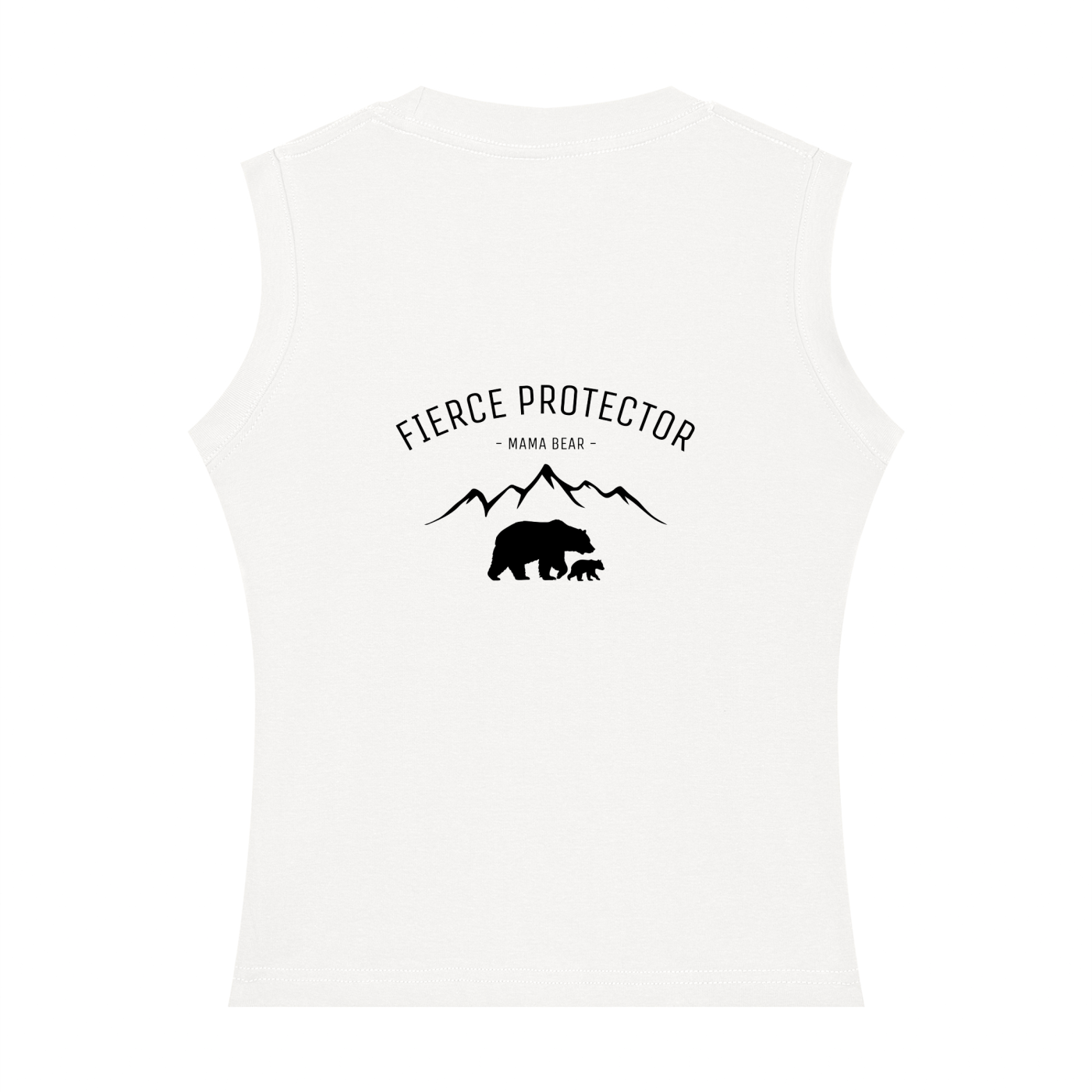 Mama bear - Women's Crewneck Tank Top