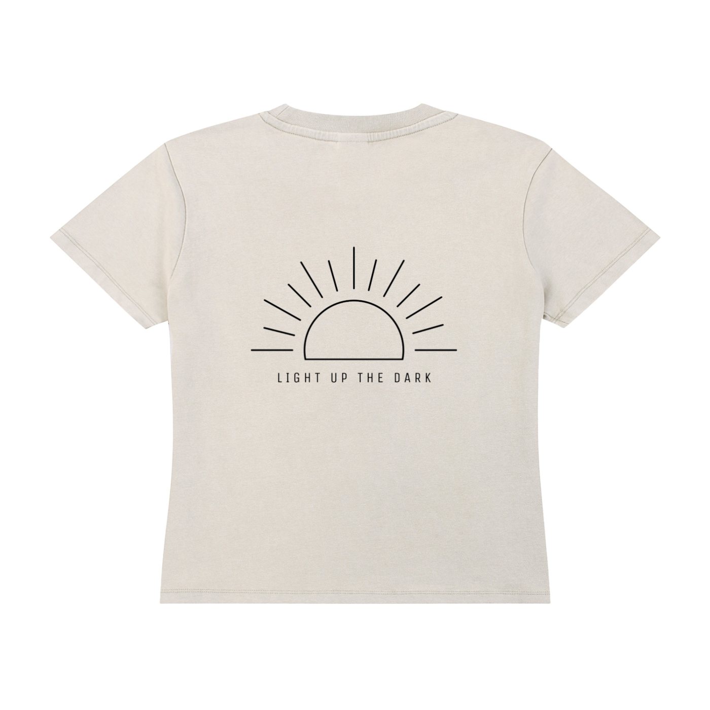 Light up the dark - CROPPED TEE