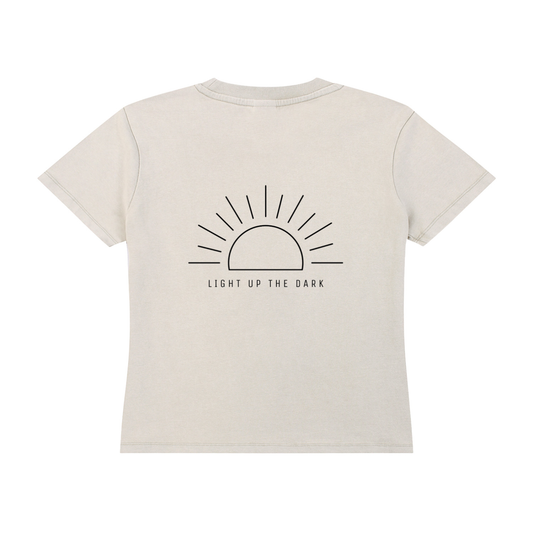 Light up the dark - CROPPED TEE