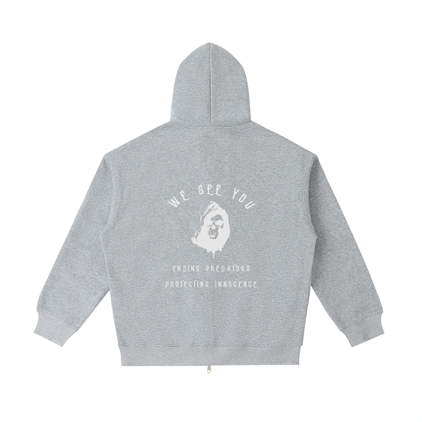 we see you - Heavyweight zip Hoodie