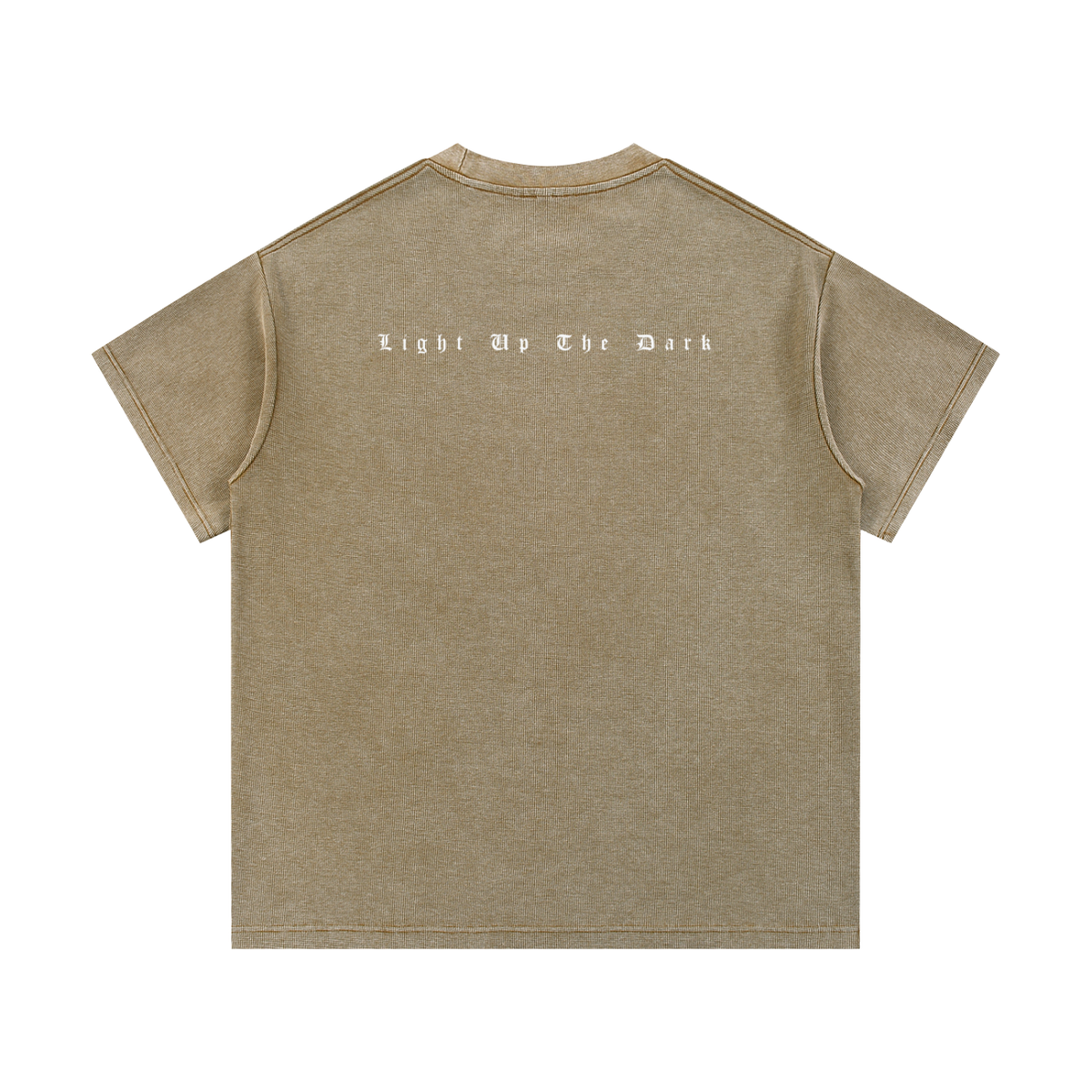 LIGHT UP THE DARK - WAFFLE KNIT TEE