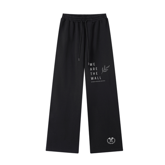 We are the wall - Straight-Leg Sweatpants