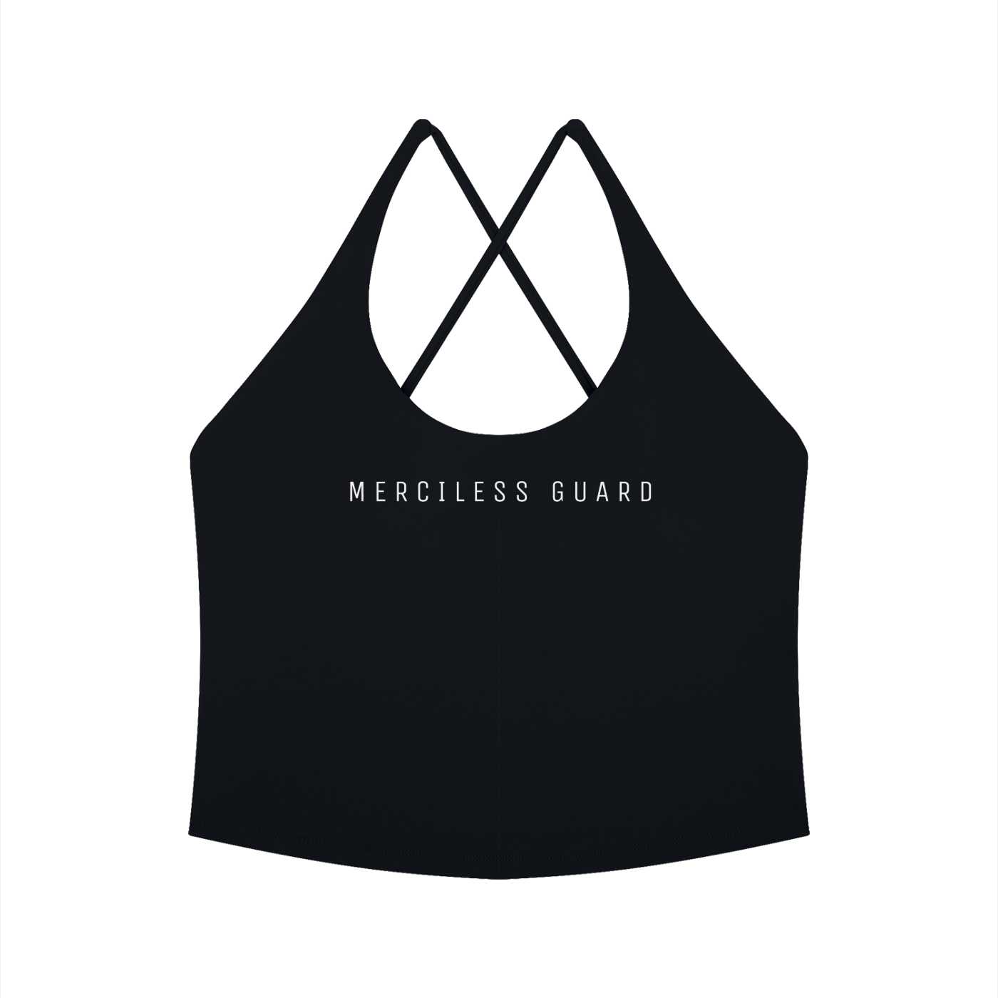 Women's Tight Halter Crop Tank
