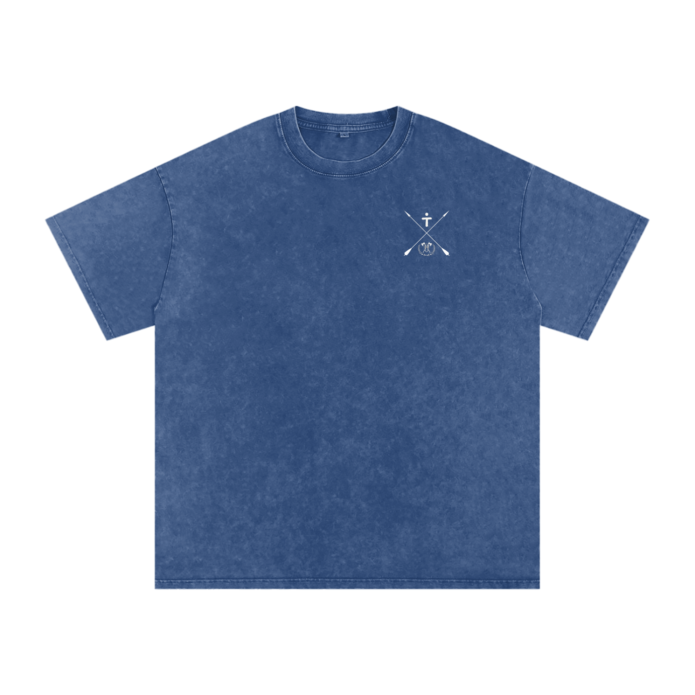 Guarding innocence wings - Women's SNOW WASHED oversized tee