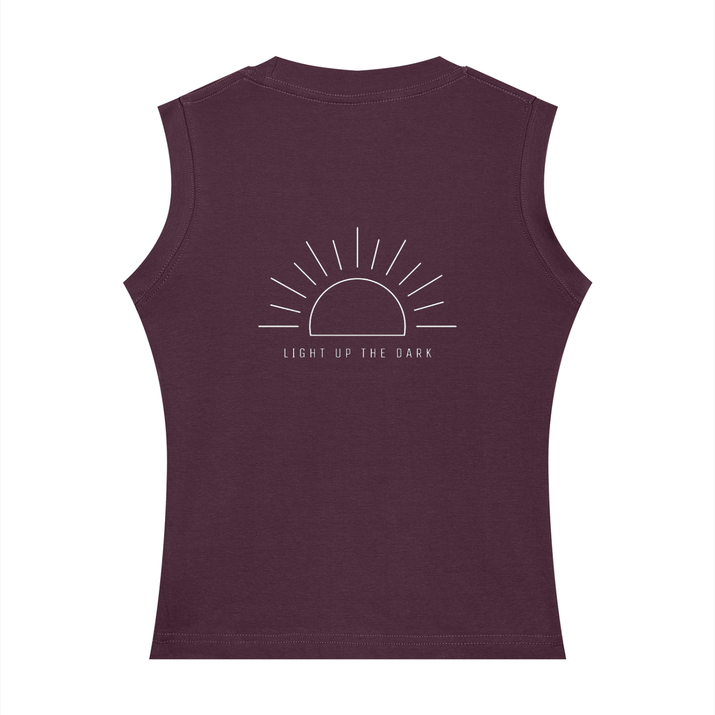 Light up the dark - Women's Crewneck Tank Top