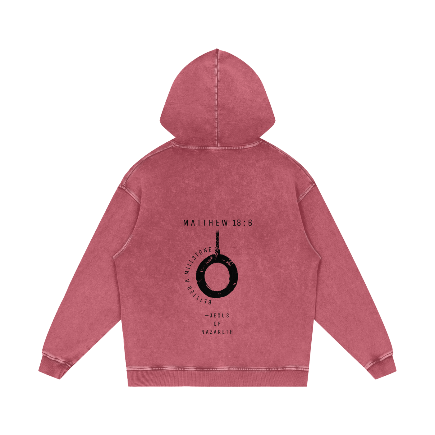Womens Better a millstone - Pull over hoodie