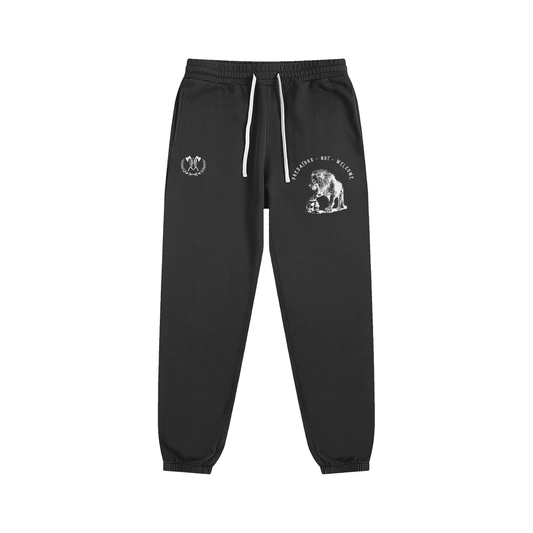 predators not welcome - men's Essential Sweatpants
