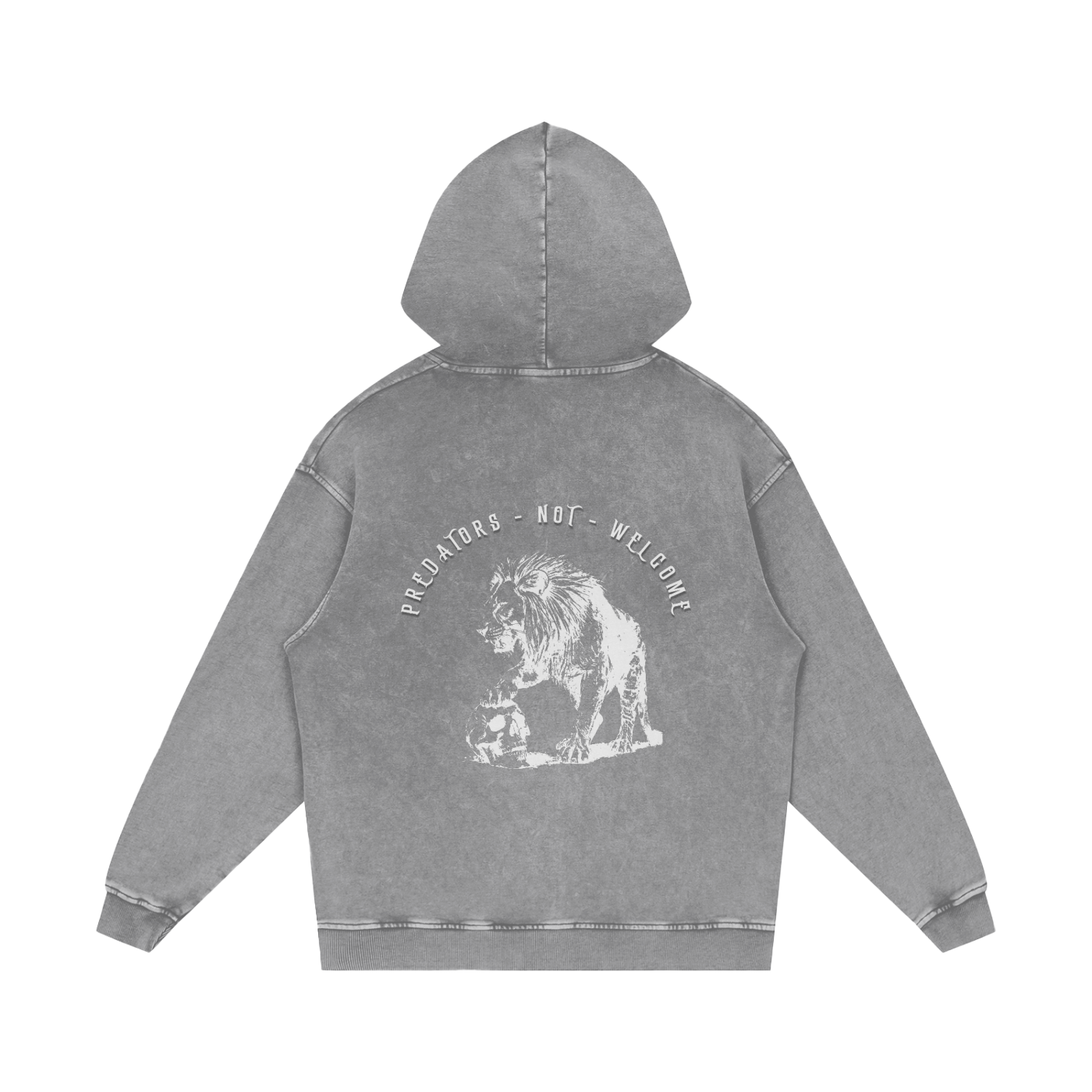 predators not welcome - pull over hoodie
