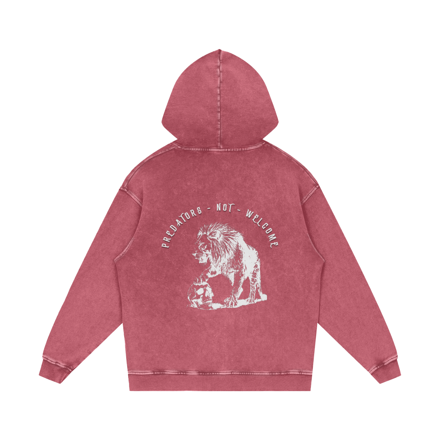 predators not welcome - pull over hoodie