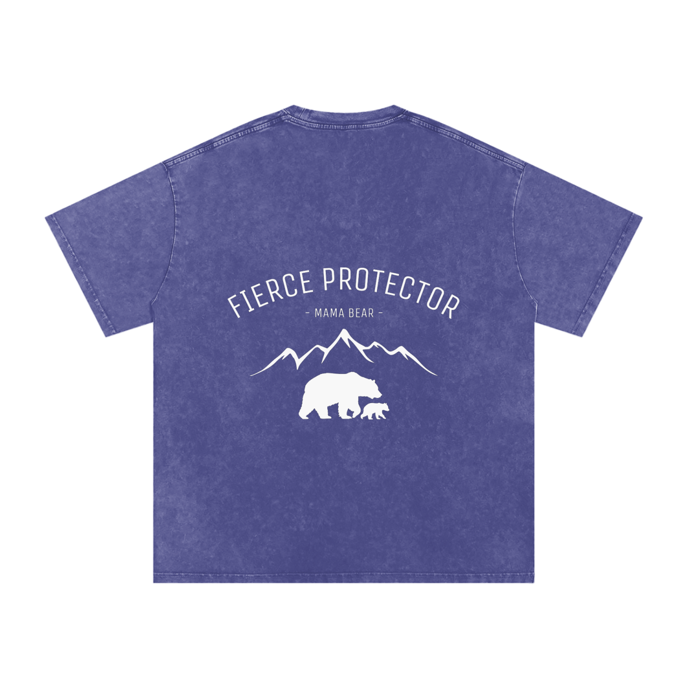mama bear - SNOW WASHED oversized tee