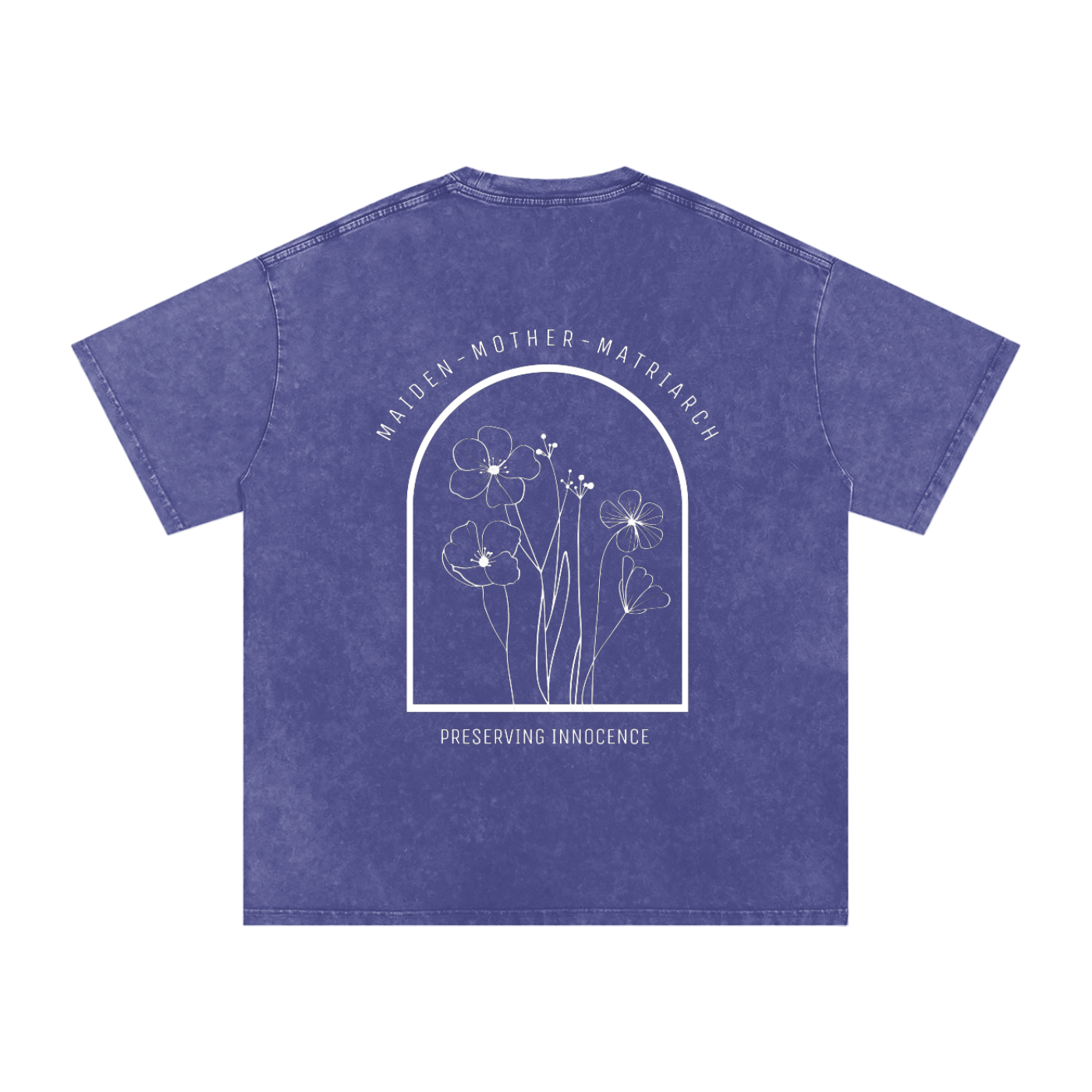 MATRIARCH - snow washed oversized tee