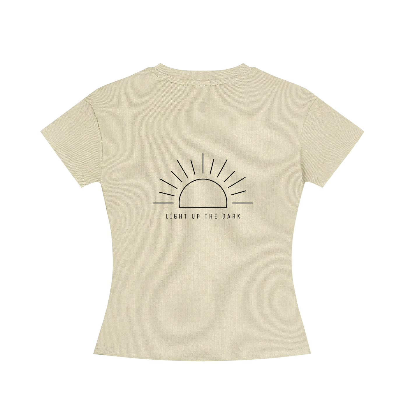 Light up the dark Slim Fit Crewneck T-Shirt