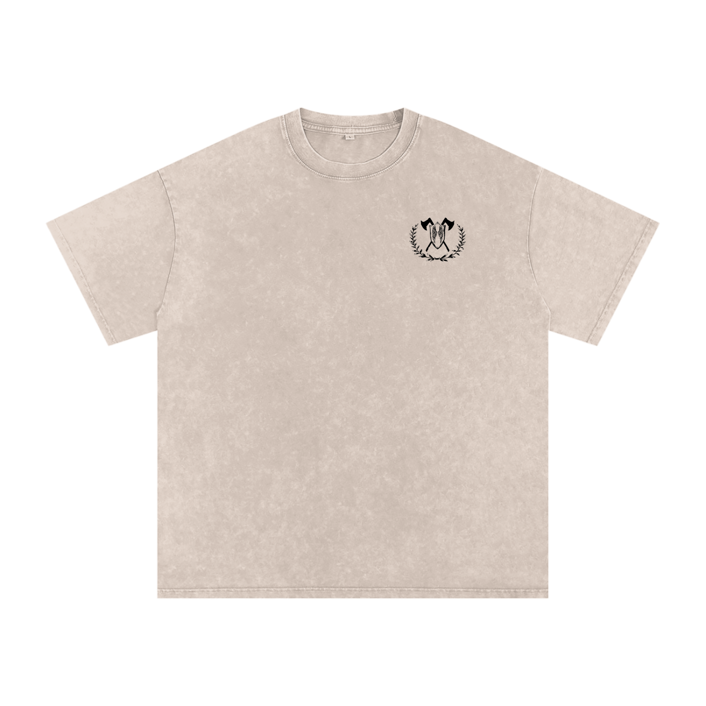 from ashes - snow washed oversized tee