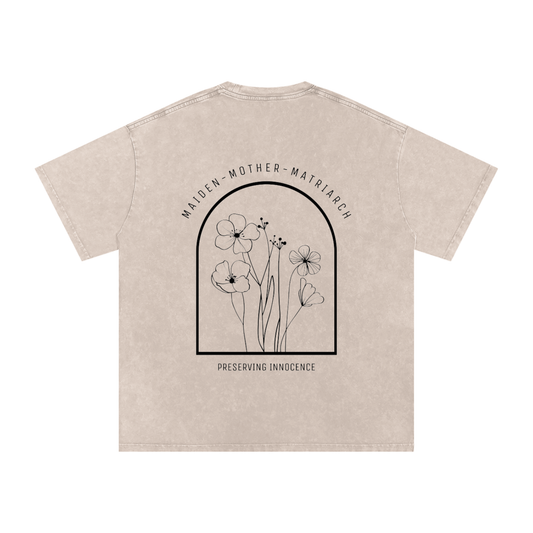 MATRIARCH - SNOW WASHED PUMP COVER