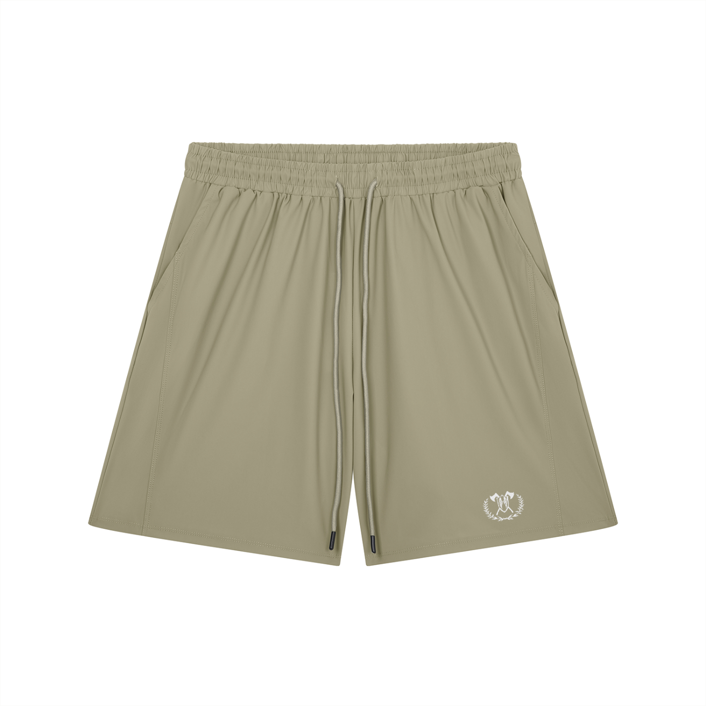 Men’s minimalist emblem athletic shorts