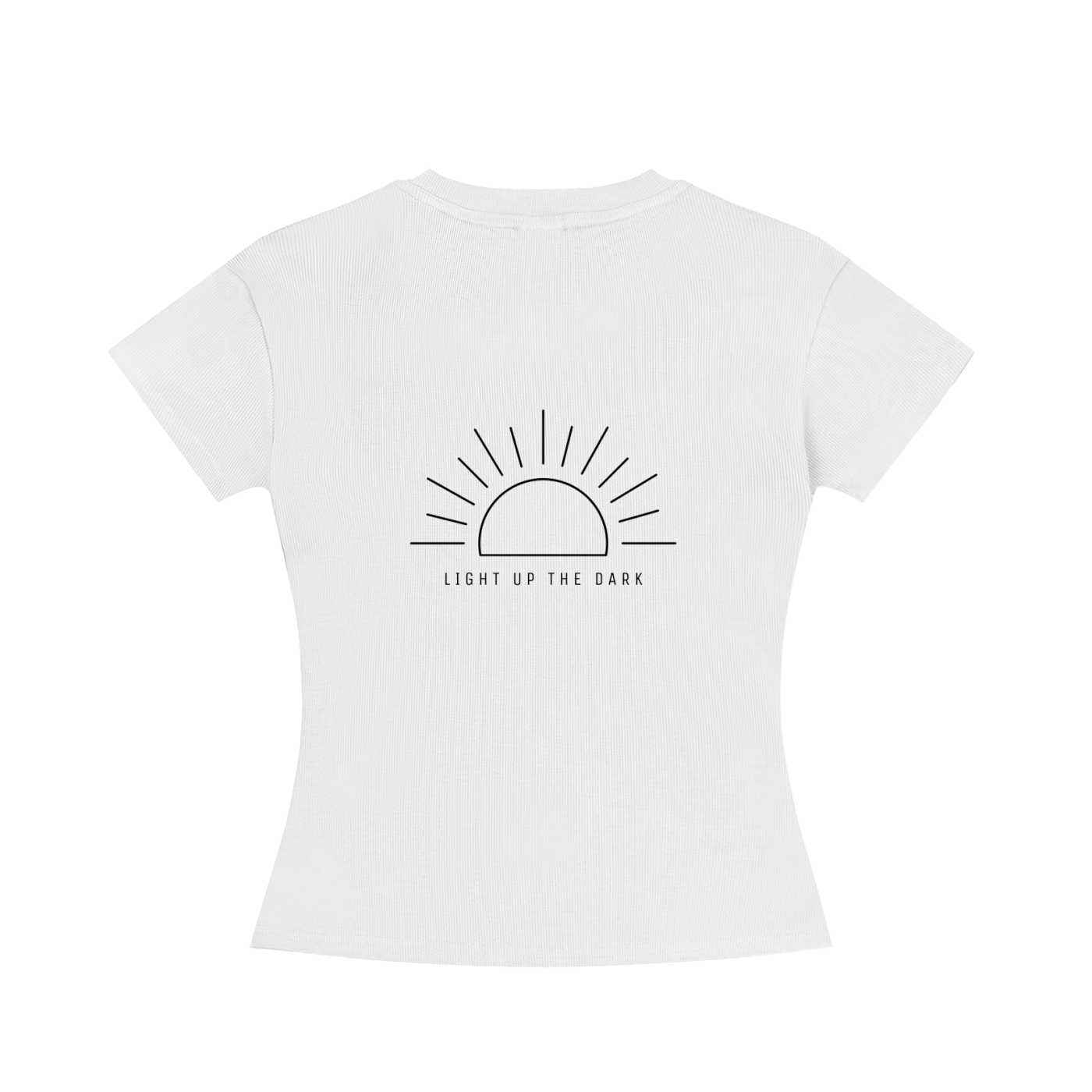 Light up the dark Slim Fit Crewneck T-Shirt