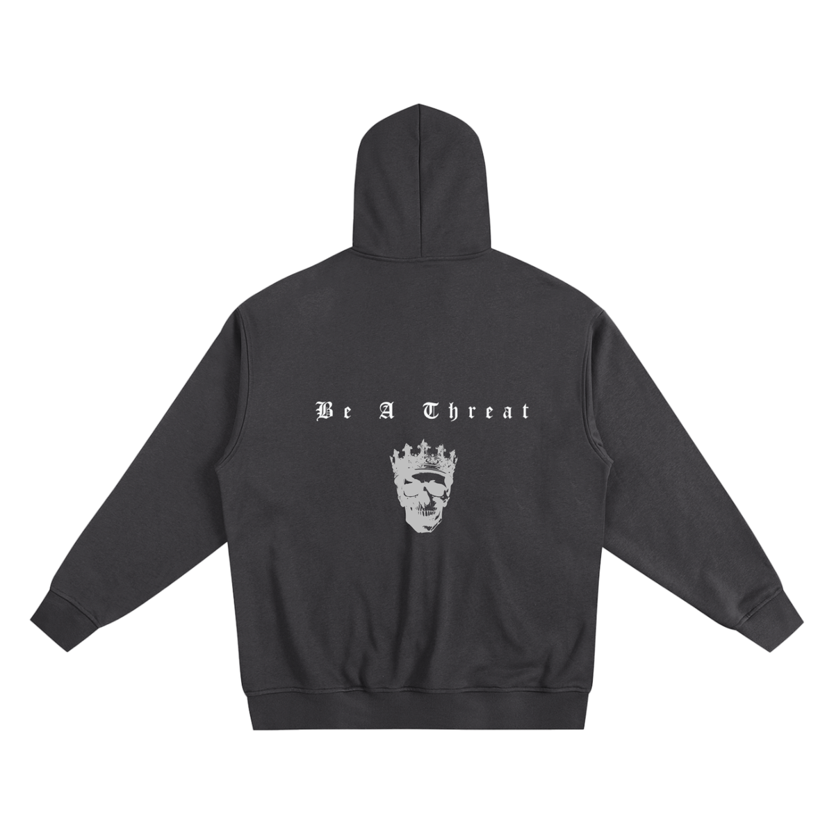 BE A THREAT - ZIP UP HOODIE
